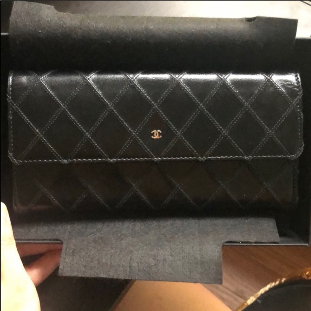 💯Authentic Chanel Long Wallet